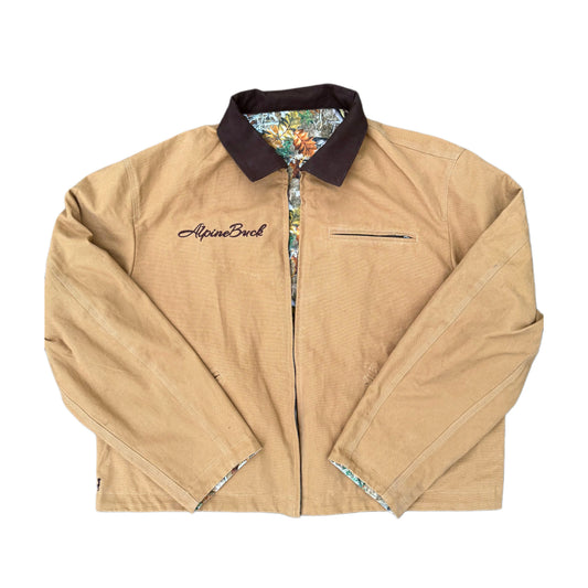Canvas Reversible Camo Work Jacket