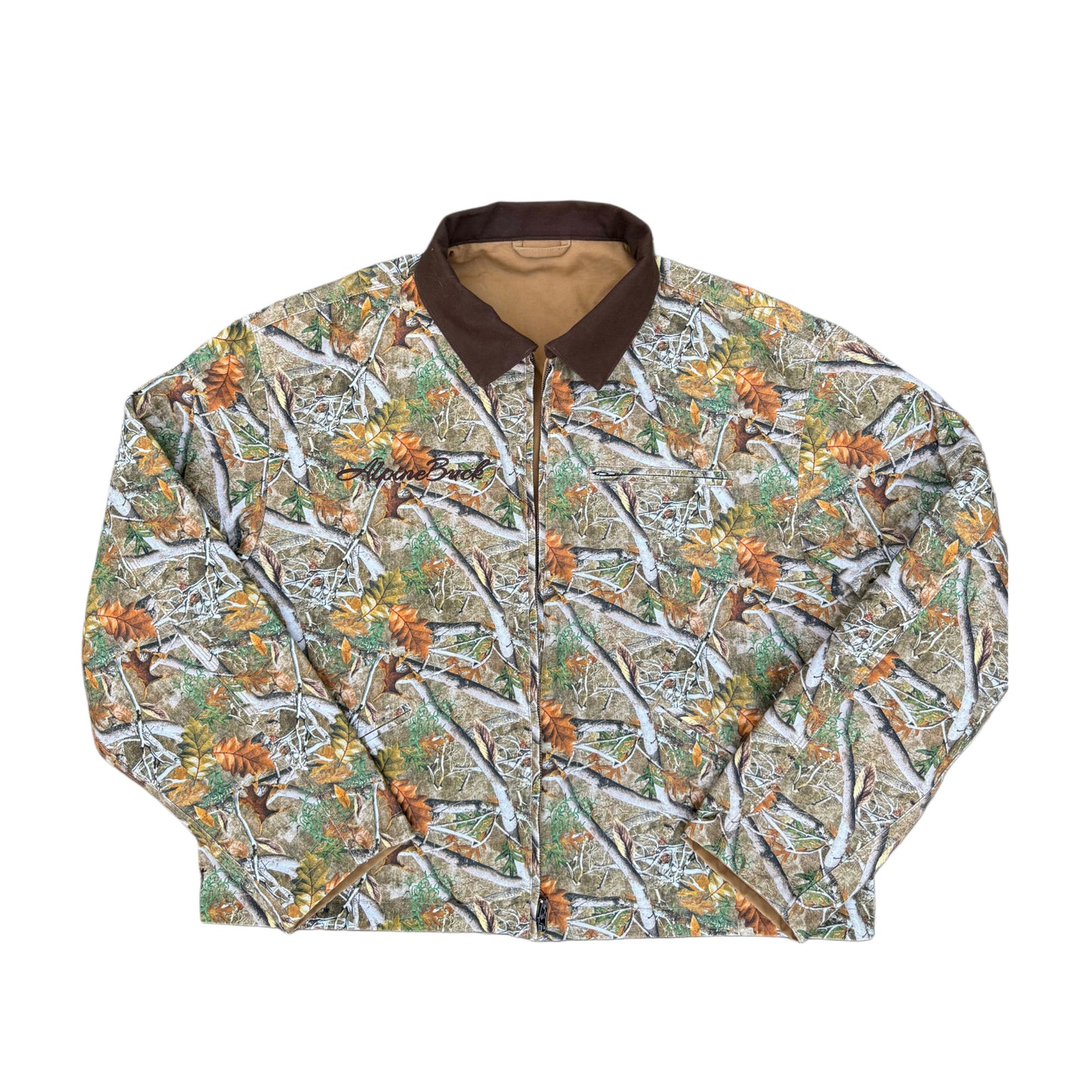 Canvas Reversible Camo Work Jacket