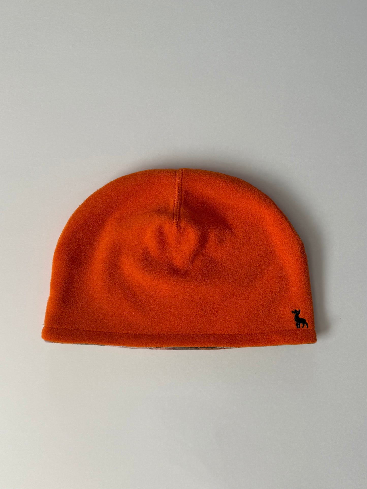 High Vis Orange Reversible Camo Beanie