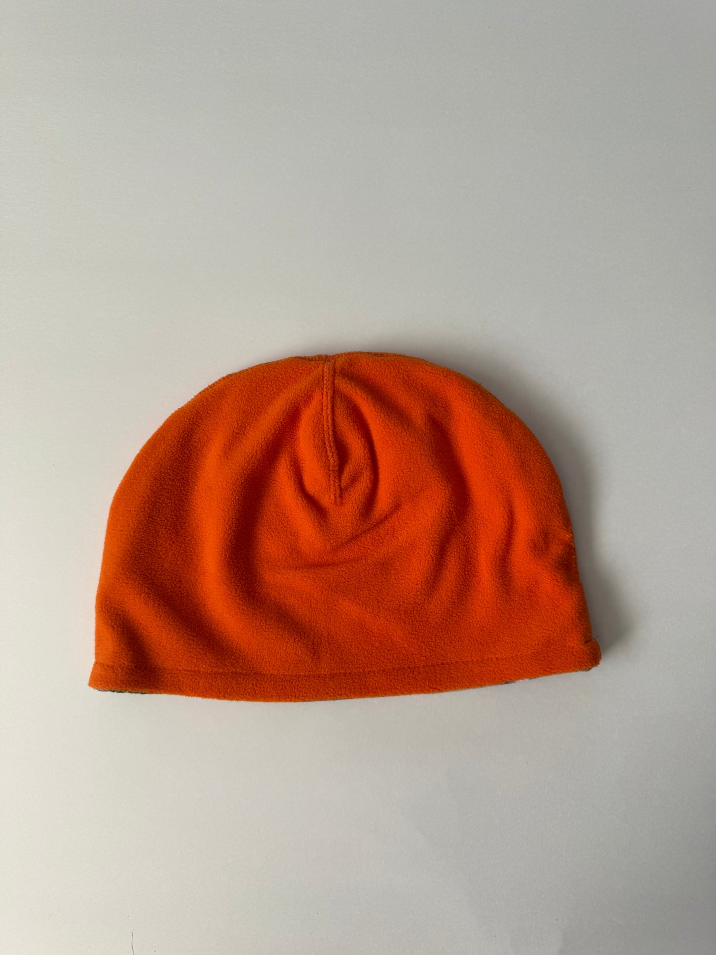High Vis Orange Reversible Camo Beanie